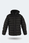 Slazenger SALINE Pánský kabát nadměrných velikostech černý