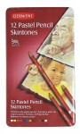 Derwent Pastel Pencil 2300563 Skintones, 12 ks