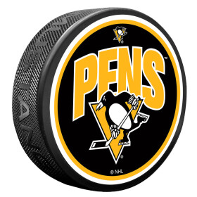 Mustang Puk Pittsburgh Penguins NHL Wordmark