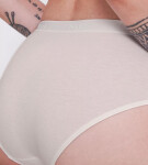 Dámské kalhotky GO Casual Midi - WHITE - bílé 00GZ - SLOGGI WHITE L