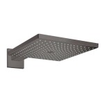 HANSGROHE - Raindance E Hlavová sprcha, 30x30 cm, kartáčovaný černý chrom 26238340