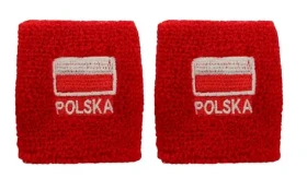SPORTTEAM Potítko pletené Polsko 2 kusy (4891223109153)