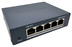Hikvision DS-3E0505-O / Switch / 5x 10/100/1000 Mbps RJ45 / kovové provedení (301803063)