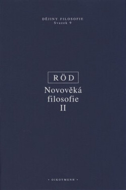 Novověká filosofie II - Wolfgang Röd