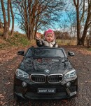 Mamido Elektrické autíčko BMW X6 M lakované černé