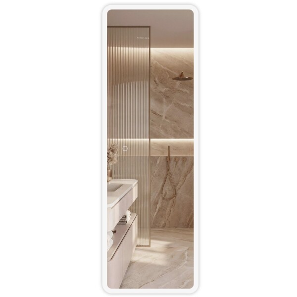 REA - Zrcadlo LED 150x50cm MOL-SQ HOM-01527