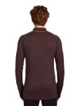 ICEBREAKER Mens 200 Oasis+ LS High Neck, Java/Trail/Topaz/Cb (vzorek) velikost: M