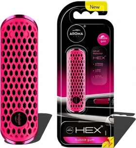 Accura CAR HEX bubble gum / Osvěžovač vzduchu do auta / vůně žvýkačka