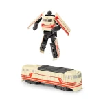 RAPPA Kovový robot rozložitelný lokomotiva béžová