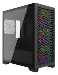Cooler Master Elite 302 černá / Skříň / Mini Tower / mATX / 3x 120mm ARGB / tvrzené sklo / bez zdroje (E302-KGNN-S00)