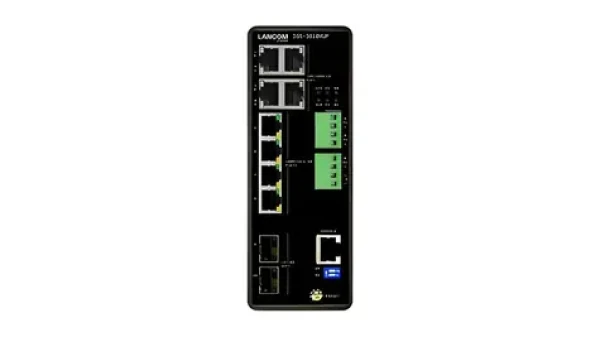 Lancom IGS-3510XUP / Switch / 8 portů / Multi-Gigabit / PoE++ 360 W / L3 / 2x SFP+ / DIN lišta (61912)
