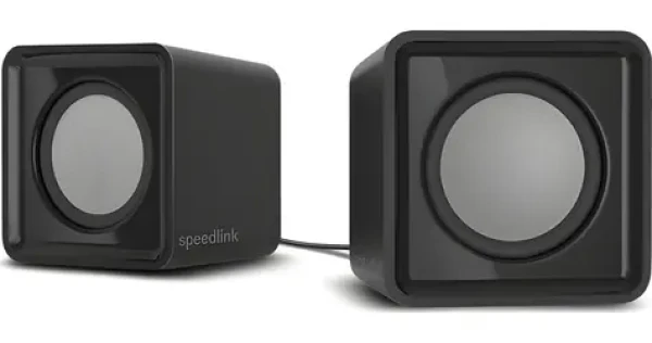 Speedlink TWOXO černá / Reproduktory / Stereo / PC, tablet, smartphone (SL-810004-BK)
