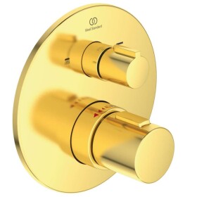 IDEAL STANDARD - CeraTherm Termostatická vanová baterie pod omítku, Brushed Gold A5814A2