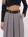 Dámská dlouhá sukně MI SD 88653.89 Šedá - FPrice šedá one size