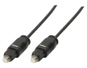 LogiLink černá / Optický audio kabel / Toslink - Toslink / 2 m (CA1008)