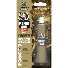 Montážní lepidlo MAMUT GLUE High Tack, tuba 25ml, bílé, DEBBEX
