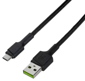 Green Cell KABGC25 černá / Kabel USB-A (M) - USB-C (M) / 0,3 m / USB 2.0 (KABGC25)