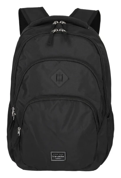 Travelite Basics Backpack Black 22 L TRAVELITE-96308-01