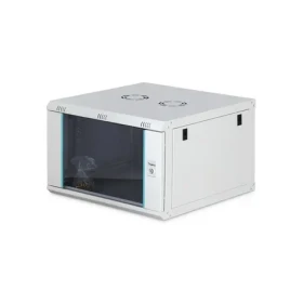 Digitus Dynamic šedá / Nástěnný rozvaděč / 19" / 7U / 385x600x600 mm / skleněné dveře / aktivní chlazení (DN-37102)