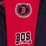 New Era Pánská bunda Boston Red Sox MLB Full Snap Patch Velikost: S