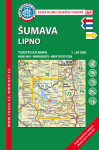 KČT 67 Šumava Lipno 1:50 000 Turistická mapa, 1. vydání