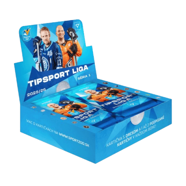 Hokejové karty Tipsport liga SK 2025/26 - Hobby box - 1. série