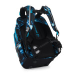 Školní batohový 5-dílný set Bagmaster BETA 25 A PAPOUŠEK (batoh,penál,sáček na cvičky,box na svačinu,láhev)