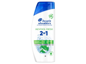 Head & Shoulders Menthol Fresh 2 v 1 Šampon proti lupům 400 ml