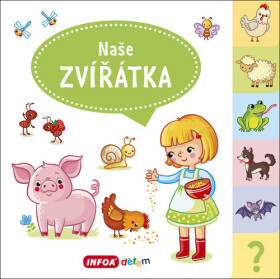 Naše zvířátka - Velká knížka se záložkami - Jana Navrátilová