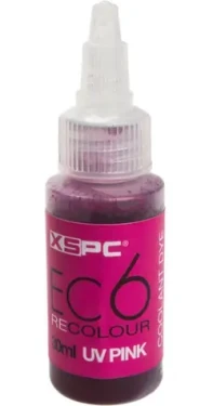 XSPC EC6 ReColour Dye UV růžová / Barvivo do chladicí kapaliny / Koncentrát / UV reaktivní / 30 ml (5060175589460)