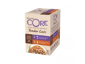 Wellness Core Cat Tender Multipack krůtí výběr Kapsička 510g (076344106678)