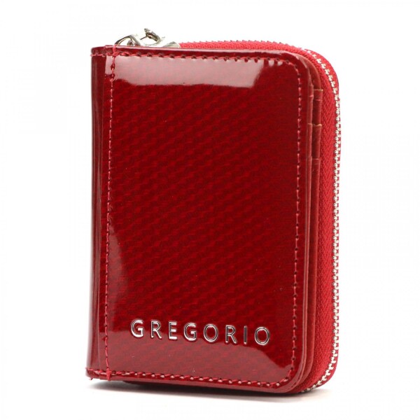 Luxusní dámská kožená peněženka Gregorio Edin, červená