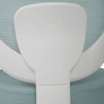 Dětská židle, výškově nastavitelná, zelená síťovina, KA-K1062 GRN