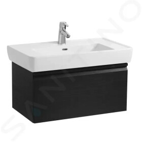 Laufen - Pro Umyvadlová skříňka, 770x450x390 mm, 1 zásuvka, wenge H4830610954231