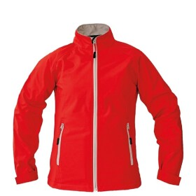 Bunda GAULA LADY Softshellová dámská nepromokavá kontrastní zip červená DOPRODEJ!!! červená - S