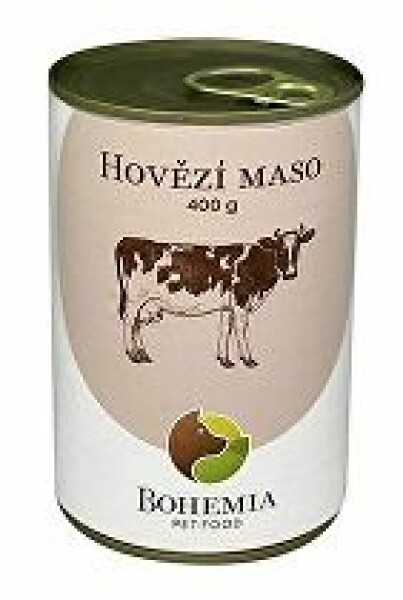 BOHEMIA MASO Hovězí ve vlastní šťávě 400g