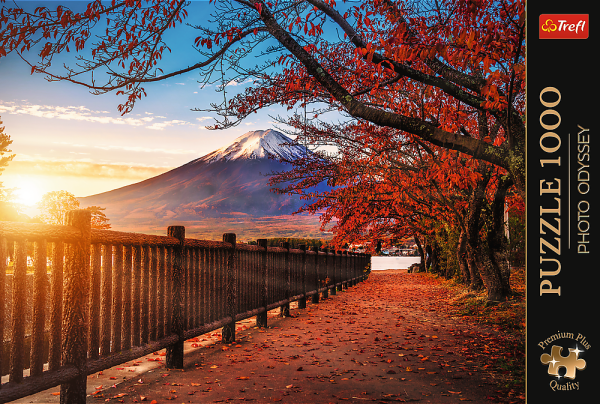 Puzzle Premium Plus - Photo Odyssey: Hora Fuji, Japonsko 1000 dílků 68,3x48cm v krabici 40x27x6cm