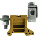 SAK Series, Feed-through terminal, Rated cross-section: 240 mm², Screw connection, Medium Yellow, Direct mounting SAKG 54/35 II 0638120000 středně žlutá