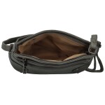 Stylová dámská koženková crossbody kabelka Giada, šedá