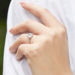 LUNICA Zásnubní stříbrný prstýnek INSPIRACE Velikost prstenu: 7 (EU: 54-56) 0600_7