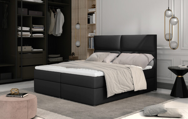Boxspring Amber Rozměr: 180 x 200 cm, látka: Soft 11