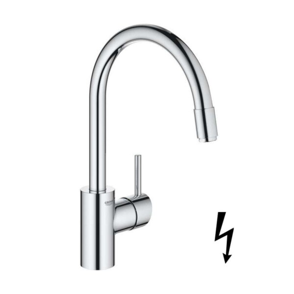 GROHE - Concetto Dřezová baterie s výsuvnou sprškou, chrom 31212003