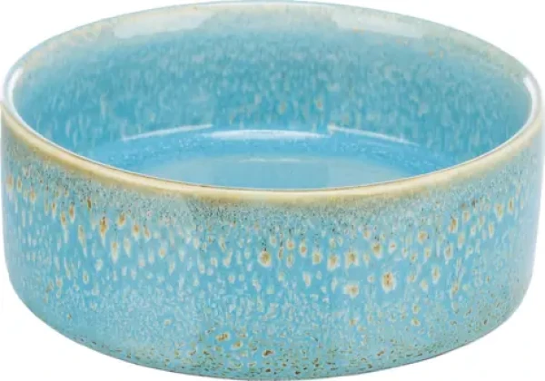 TRIXIE Keramická miska pro psy modrá / Miska pro psy / Keramická / 0,4 l / o 13 cm (TX-25112)