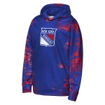 Outerstuff Dětská mikina New York Rangers NHL Team Dynamics Pullover Sublimated Velikost: Dětské M (136 – 152)