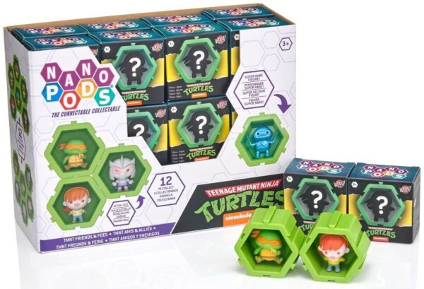 Figurka Nano Pods Želvy Ninja 5 cm - Hermanex
