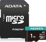 ADATA Micro SDXC karta Premier Pro 1 TB / UHS-I / U3 / V30 / A2 / R: 100 MB/s / W: 85 MB/s (AUSDX1TUI3V30SA2-RA1)