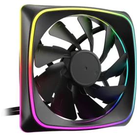 Sharkoon SHARK Lights RGB PWM černá / větráček / 120mm / RGB / 24.8 dBA / 1700 RPM / 89 m3h (4044951041954)