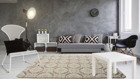 DumDekorace Kusový koberec v béžové barvě 160 x 230cm