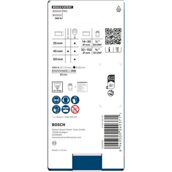 Bosch Accessories 2608902039 2608902039 upínací držák pro děrovací pilu 1 ks