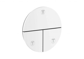 AXOR - ShowerSelect ID Ventil pod omítku pro 3 spotřebiče, matná bílá 36779700